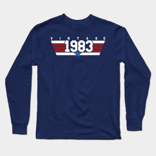 Vintage 1983 Aviator Long Sleeve T-Shirt